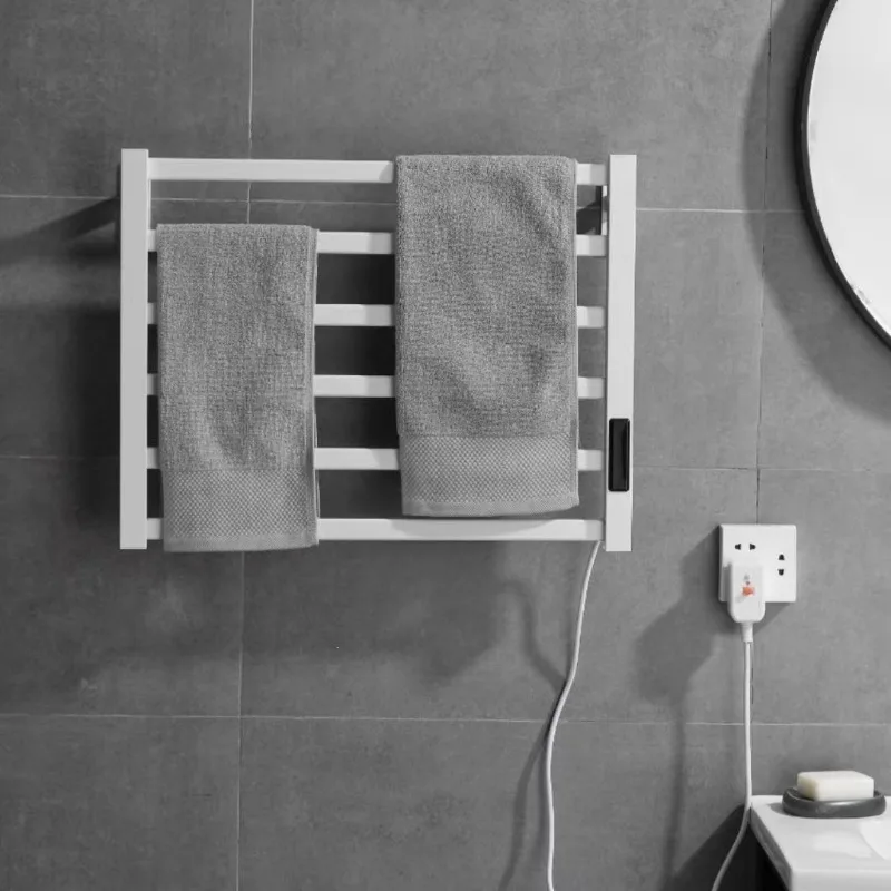 Intelligent electric towel rack bathroom bathroom bathroom electric non-punching heating drying household