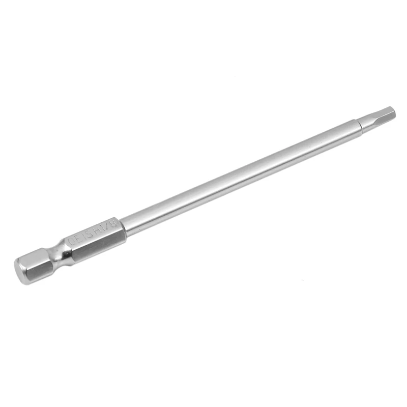ABGG-10Pcs S2 Steel Inch Magnetic Hexagon 100Mm Hex Driver Bit Set Manual Tool Screwdriver Bit
