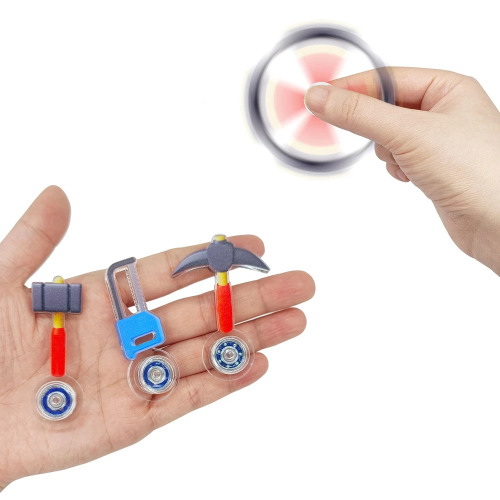 Gyroscope du bout des doigts, Style outil créatif, Fidget Spinner, petits jouets à main, cadeaux, 20 pièces