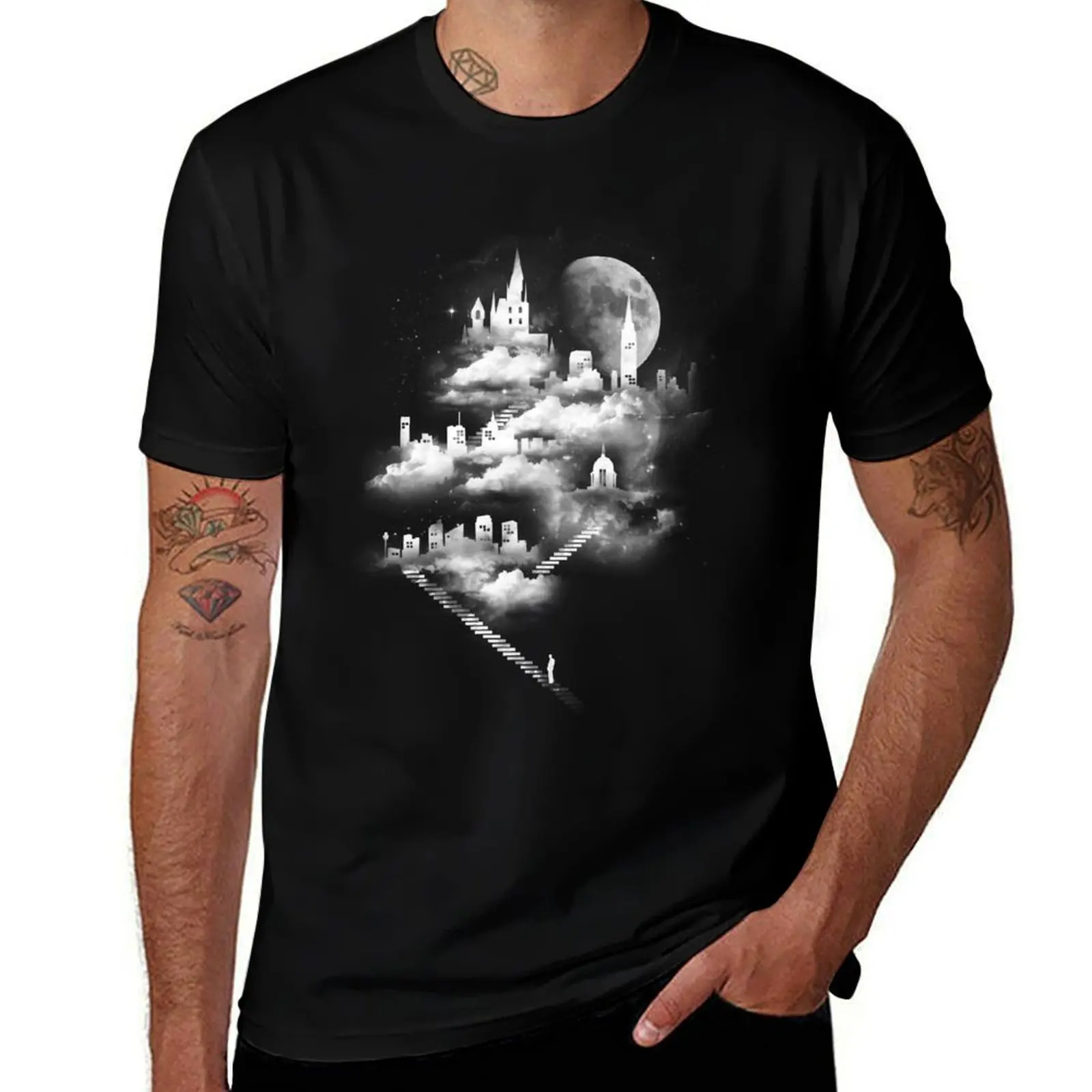 Stairway to Heaven T-Shirt Holiday Party for Men T-Shirt