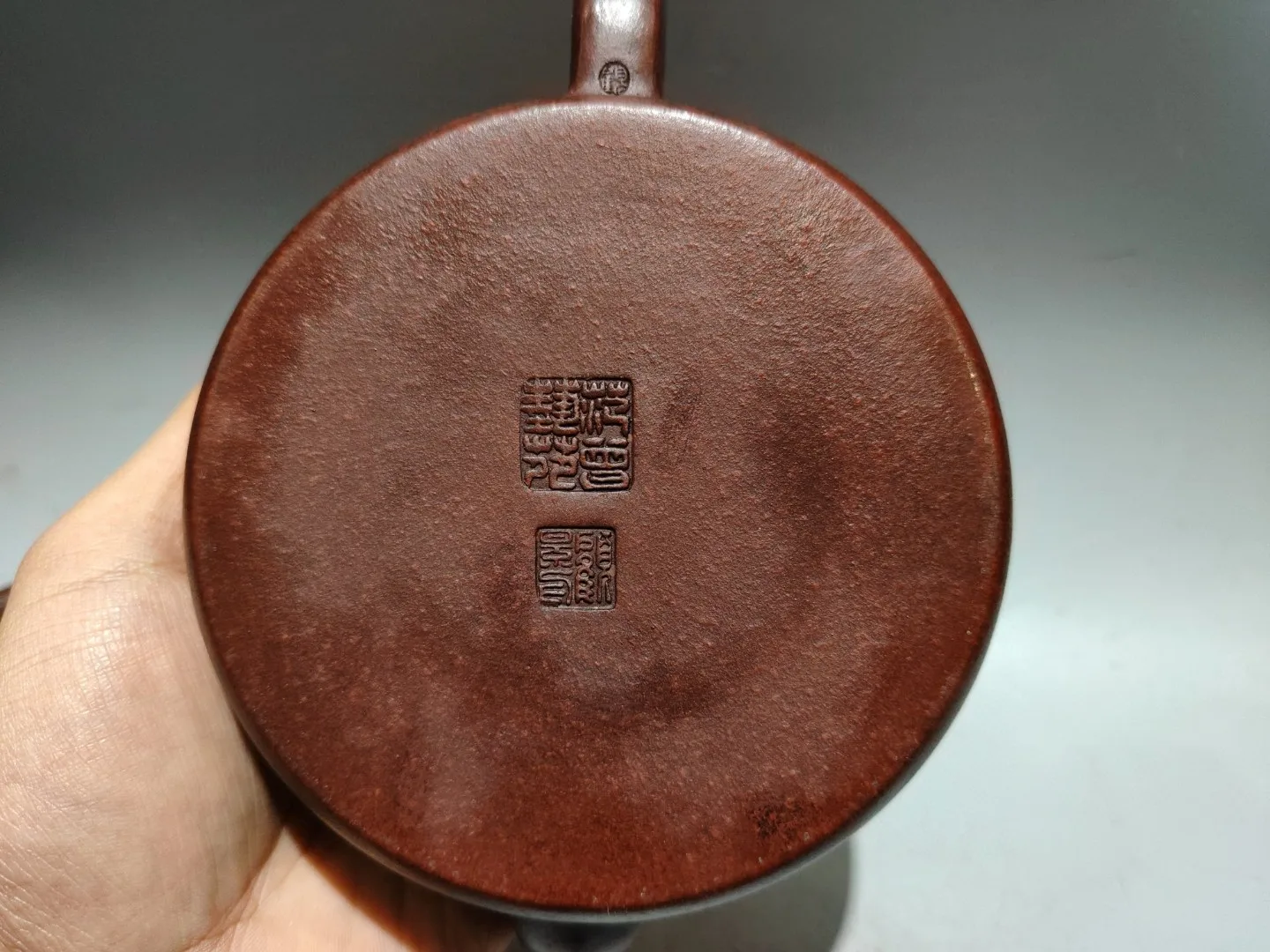 7 Old Nepalese temple Yixing Purple Clay Pot Chinese Loong cover Engraved  teapot Kettle Teapot Flagon Gather fortune Ornaments