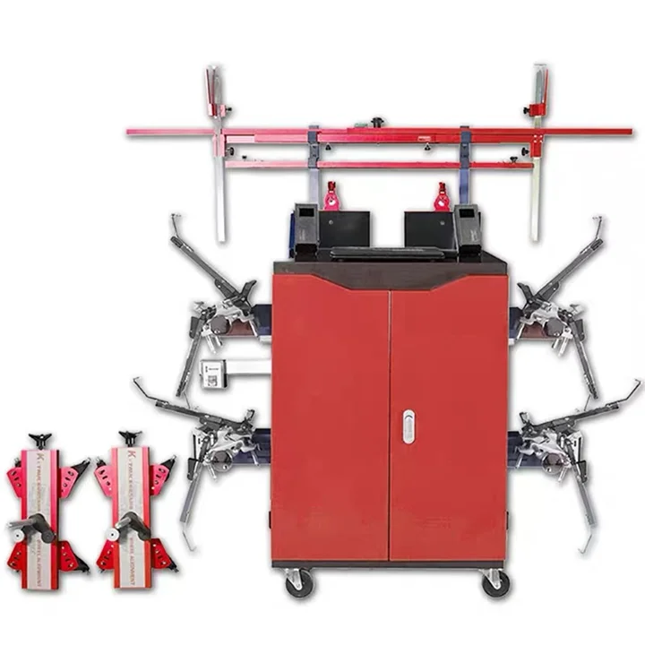 Mobile Large Truck Four Wheel Alignment Machine Four Truck/Bus/Trailer Blue Tooth CCD Truck Wheel Alignment Machine