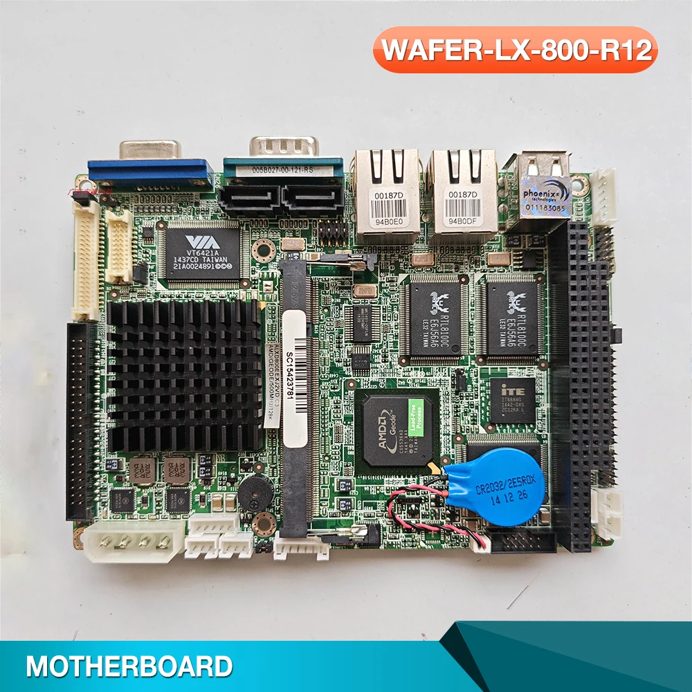 high reliability Dual Network Ports board WAFER-LX-800-R12 Ver.1.2