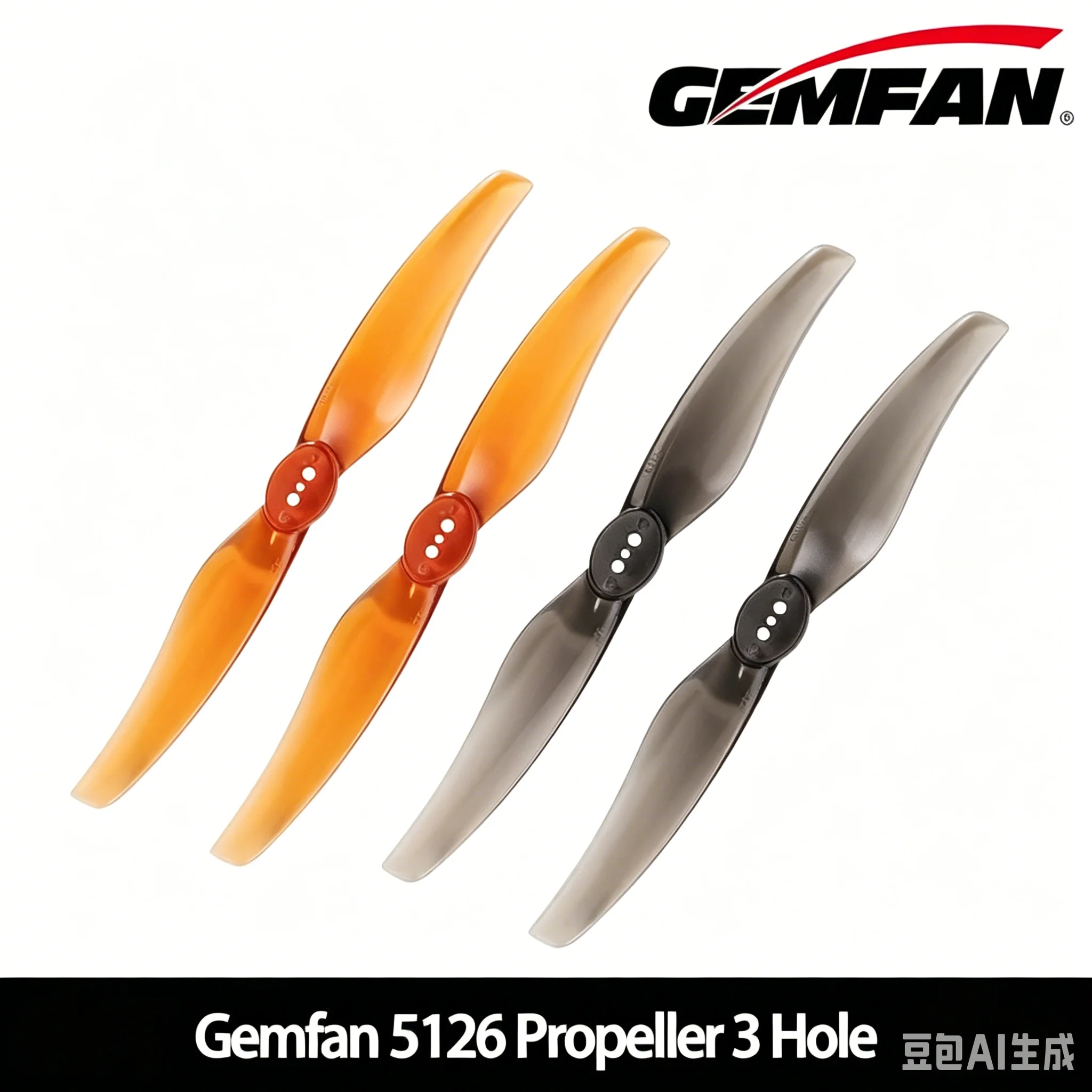 NEW 6-16Pairs /12-32pcs Gemfan 5126Propeller 5 inch 2 Blade CW CCW Props High Efficiency RC Helicopter FPV Accessory Spare Parts view 6