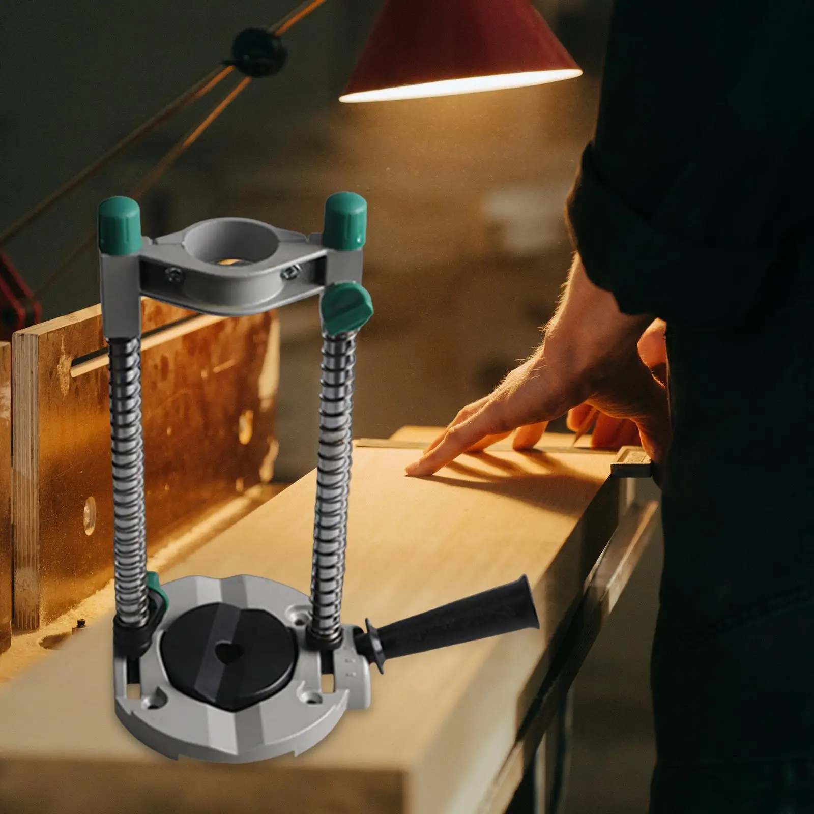 Multi Angle Drill Guide Attachment, Portable Guide Stands,Drill Press Machine Stand for Drills