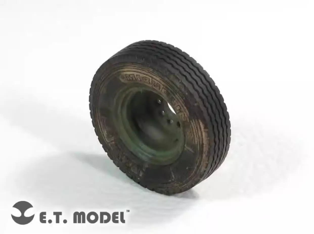 ET Model 1/35 ER35-042 U.S. M1000 HETS Weighted Road Wheels For HOBBYBOSS 85502