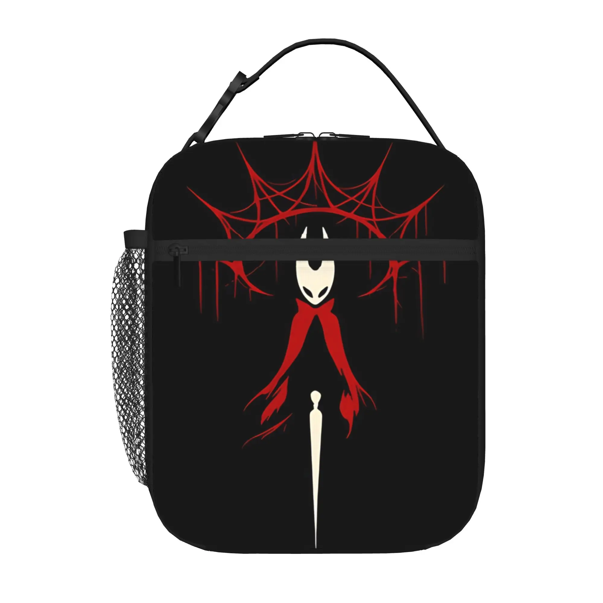 1 Piece Portable Lunch Container Void Vessel Creature Zipper Closure Durable Pocket Hollow Knight For Lunch Box Bag