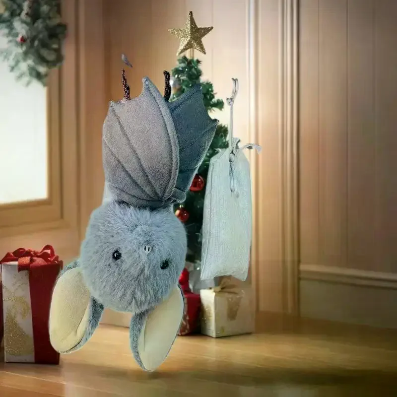 Sweet Bat Pig Soft Plush Toy Attractive Cartoon Animal Doll Home Car Decoration Holiday Gifts
