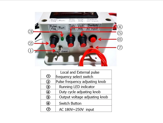 High Frequency Electrostatic Ionization Spraying 23KHZ-80KHZ AC High Voltage Power Supply 3KV-20KV AC Output