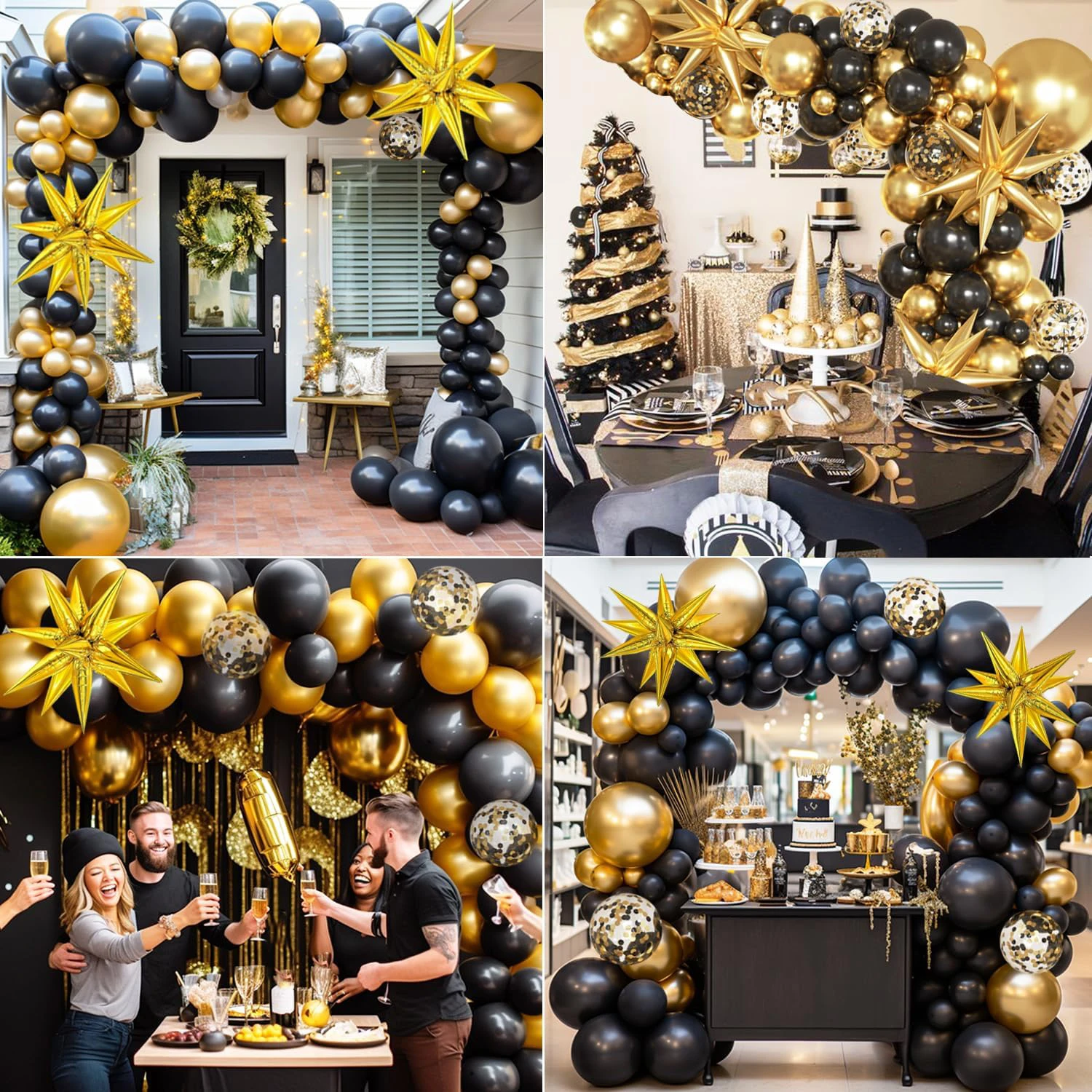 Set di 134 Palloncini Neri e O - Balloon Arch Kit recensione e prezzo