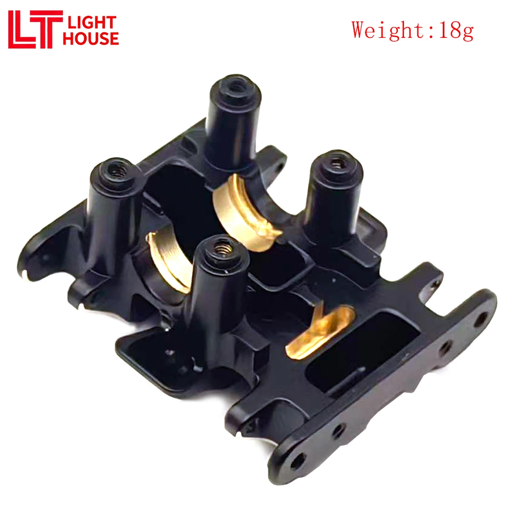 LIGHT HOUSE Messing Skid Plate voor SCX30 Auto's Upgrade Onderdelen Auto Racing Model Auto Accessoire