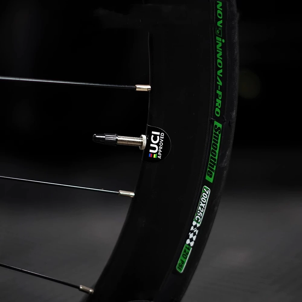 الطريق الجبلية دراجة بريستا صمام ملصق دراجة الإطارات فوهة الهواء واقية لاصقة الديكور المعتمدة الشارات