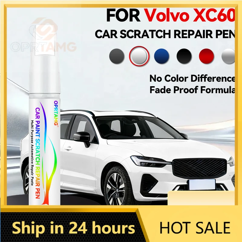 

Tools Repair Pen Car Paint Touch Up Scratch Remover DIY Auto Accessories For Volvo XC60 Silver 735 Gray 724 484 White 707 Black