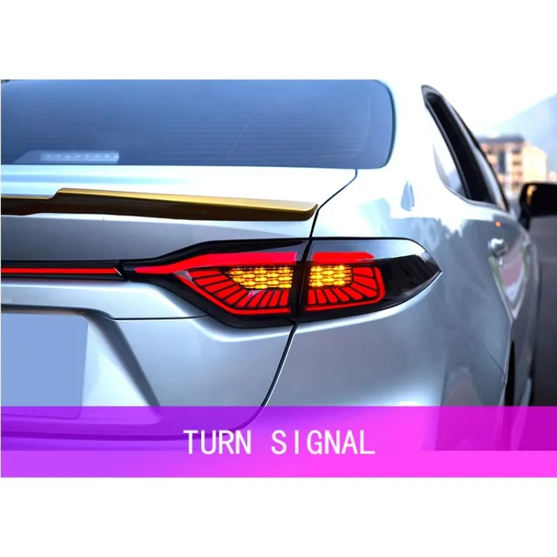 도매 풀 LED US 레빈 SE LE 세단 후미등 2020 2021 2022 2023 2024 테일 라이트 토요타 코롤라용