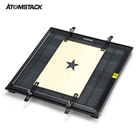 ATOMSTACK F2 Laser Cutting Honeycomb Working Table 400x400mm Steel Panel Board Platform with Measurement Fast Heat Dissipation