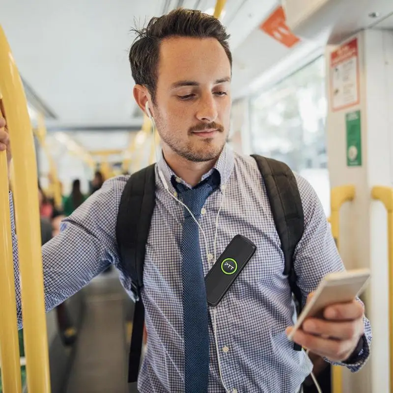 Kleine Walkie Talkies Radio Oortje Handsfree Luidspreker Handsfree Draagbare Tweeweg Radio 'S Lange Afstand Met Oortje Voor Familie Weg