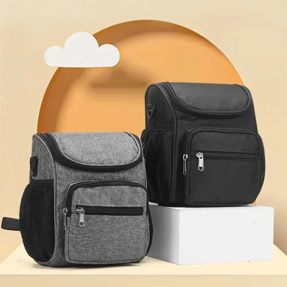 Multi-Pocket Mommy Shoulder Bag Multifunctional Strolling Baby Artifact Stroller Storage Hanging Bag Baby Care Large Capacity