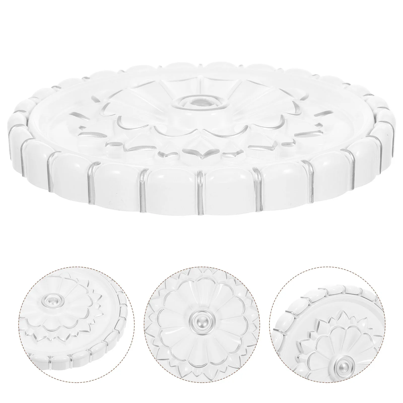 

Wall Relief Decoration DIY Ceiling Medallion Sculpture Flower Chandelier Medallions