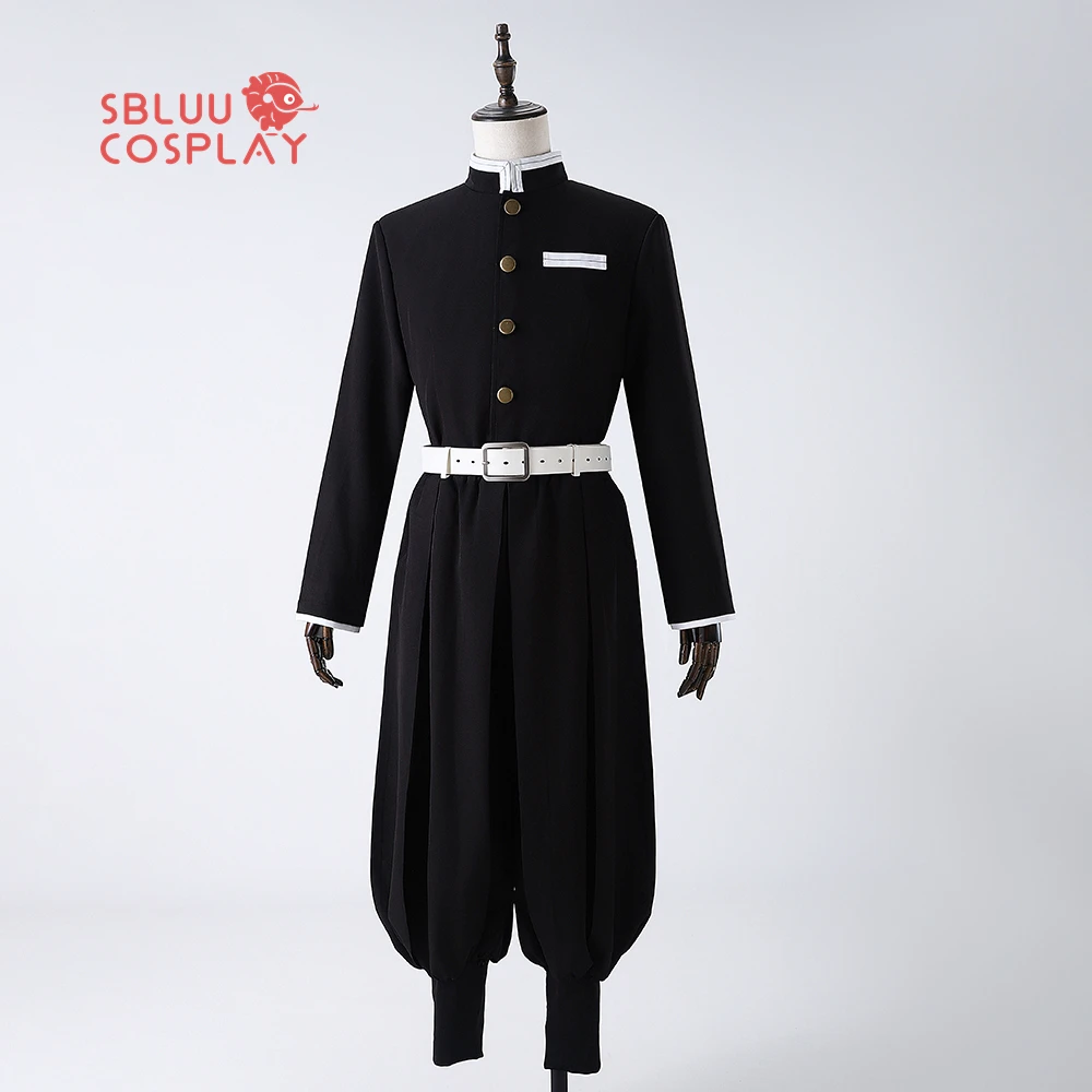 

SBluuCosplay Demon Costume Giyuu Tanjirou Slayer Corps Cosplay Costume Embroidery SR Quality TR Material