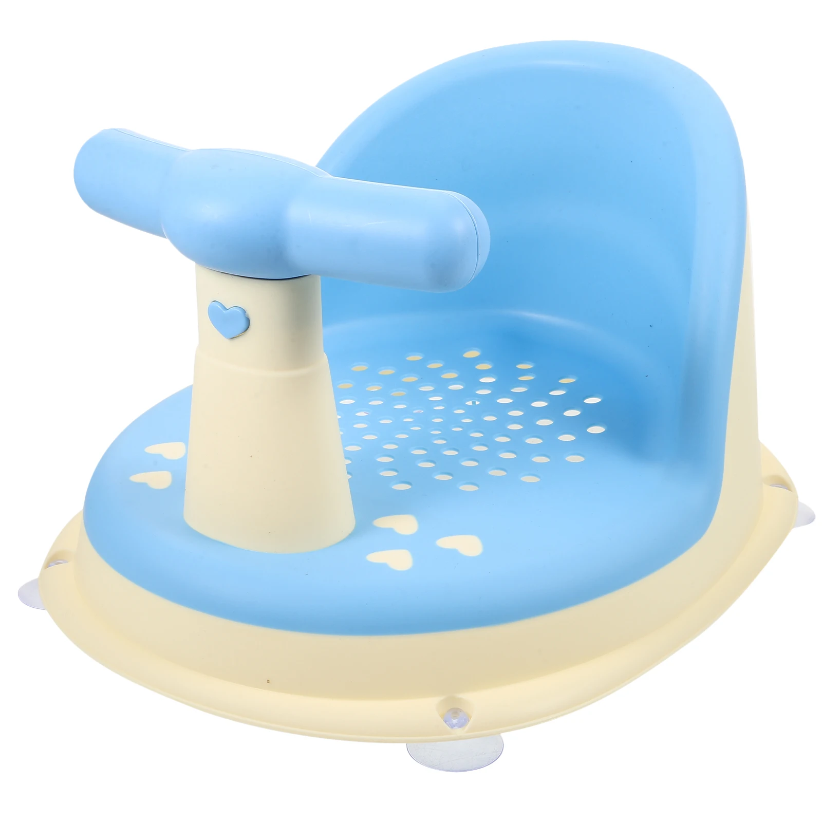 

Baby Bathing Chair Stable Anti Slip Shower Seat Tub PP Design Practical Infant Bathtub Stool Safe Kids Home