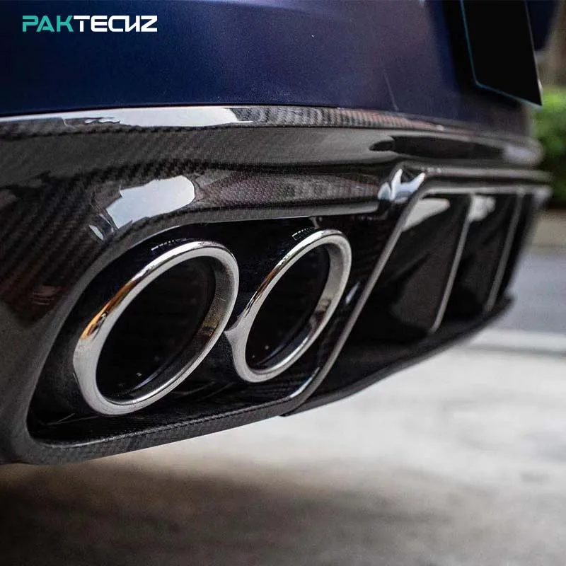 

Paktechz Dry Carbon Fiber Body Kit Rear Bumper Lip Diffuser for Mercedes Benz AMG GT43 GT50 GT53 X290