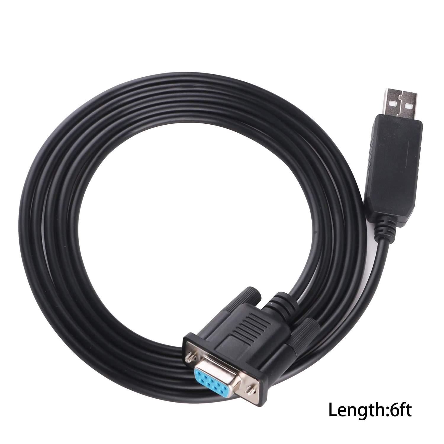 USB to DB9 Female Standard RS232 Serial Cable for Electronic Display Electronic Scale Extension RS232 Converter Cable FTDI