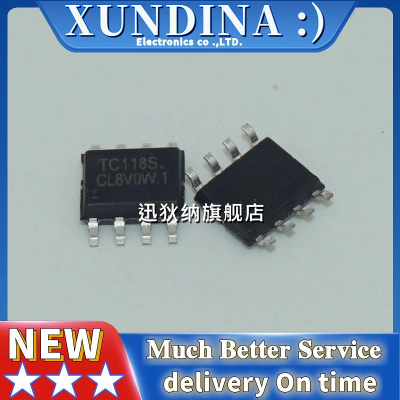 10PCS/LOT TC118S SOP8  NEW AND ORIGINAL IC