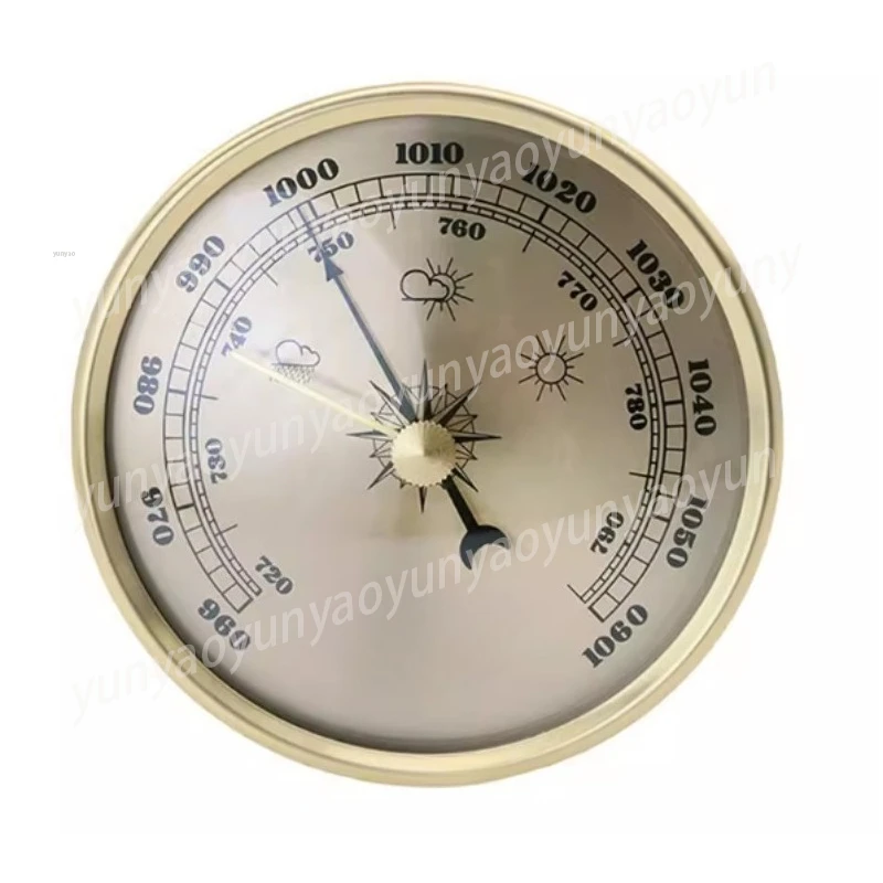 

Многофункциональный барометр-термометр-гигрометр 3-в-1 из латуни, высокоточный анероидный метеорологический прибор для морского и домашнего использования