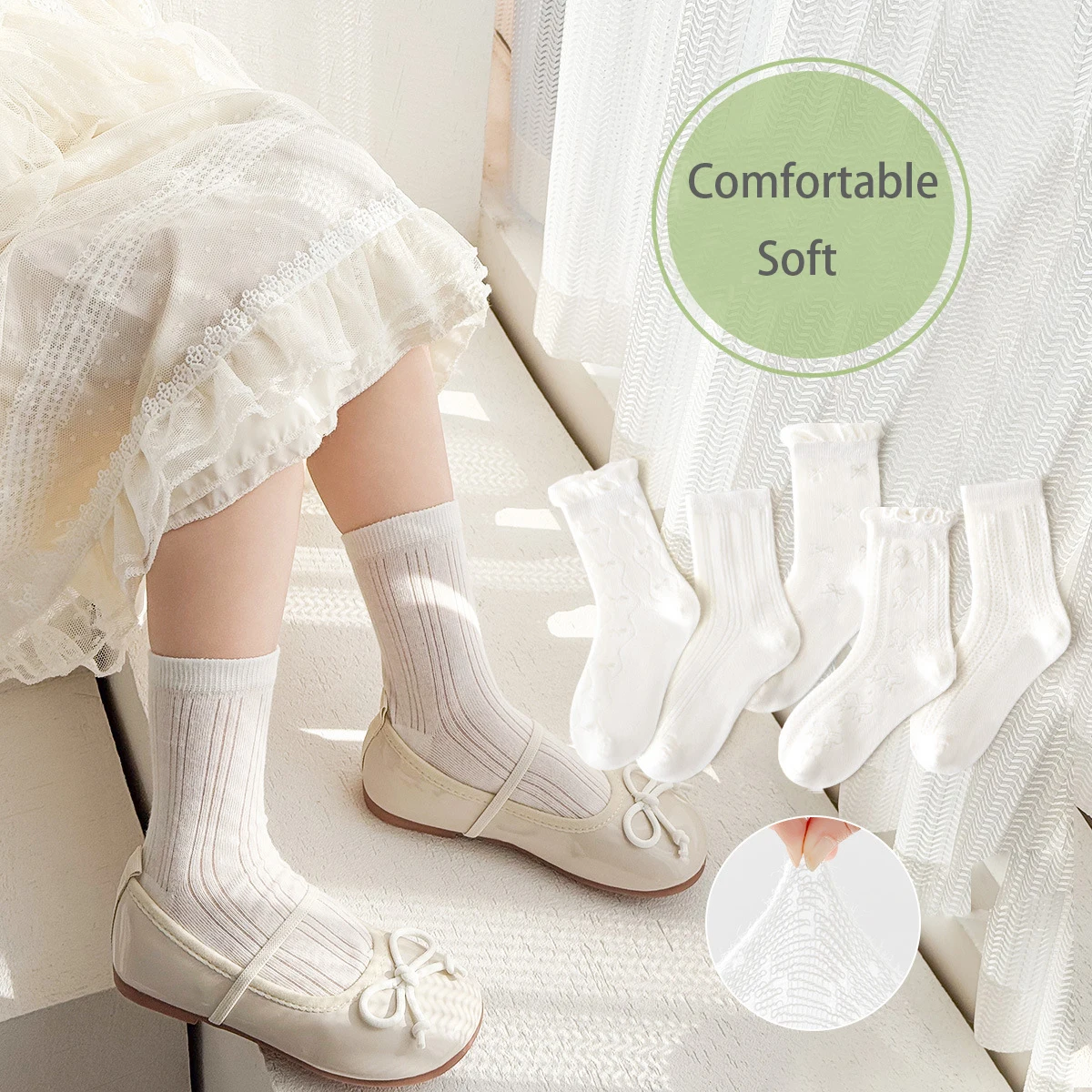 5Pairs Cotton Children Mesh So - đánh giá và giá Baby Xl