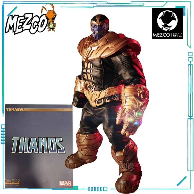 

Коллекционная эксклюзивная фигурка Таноса Mezco Toyz, масштаб 1/12, серия Genuine