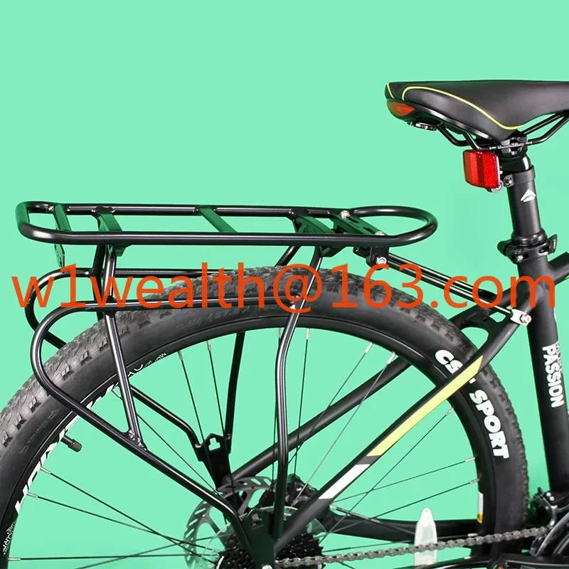 

Mountain bike rear shelf aluminum alloy integrated molding weighted rear tail rack luggage rack Challenger