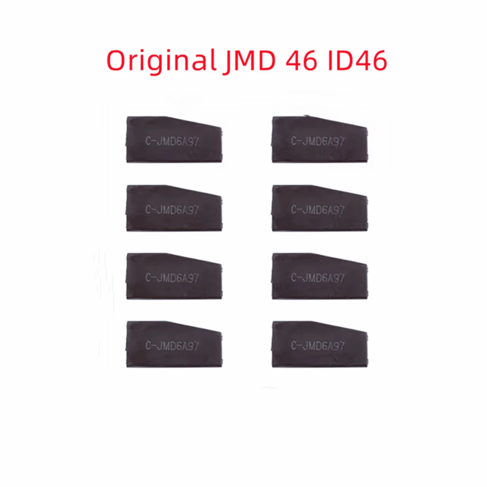 10-50 PIÈCES/LOT Puce transpondeur vierge et réinscriptible JMD 46 ID46 originale pour programmeur de clés Handy Baby CBAY JMD Ebaby