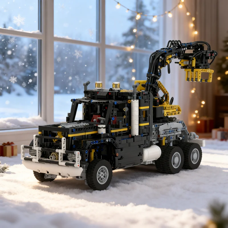 

3443 детали MOC OLD Air Tech Claw Rig: Техническая модель-конструктор, креативный подарок, DIY-декор для взрослых и детей, для дома и офиса