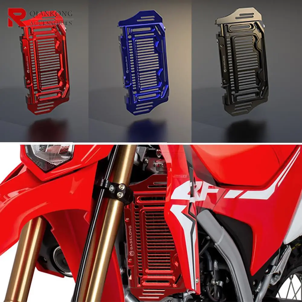 

Motorcycle Accessories Radiator Grille Guard Cover Water tank Protective For HONDA CRF250RL CRF250 RL 2020 2019 2018 2017