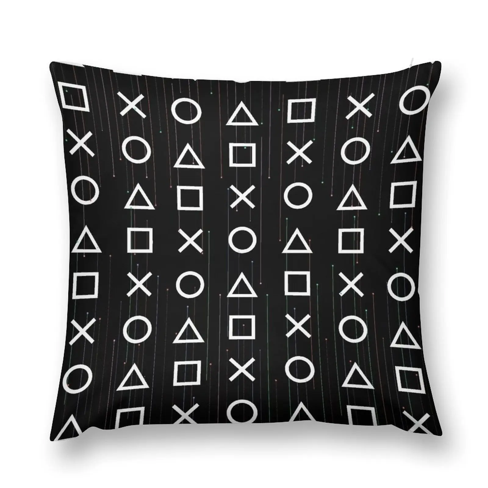 

Cyberscape Controller Buttons Throw Pillow Christmas Pillowcase Luxury Pillow Cover pillow