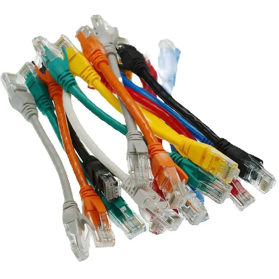 Short CAT6 RJ45 CAT 6 CAT6e cat5a UTP Ethernet Network Router Modem Cable Male to Male RJ45 Patch LAN cable Cord 15cm 30cm 1m