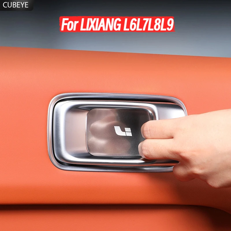 For LIXIANG L6L7L8L9 inner handle sticker door bowl anti-scratch protection sticker metal car door handle