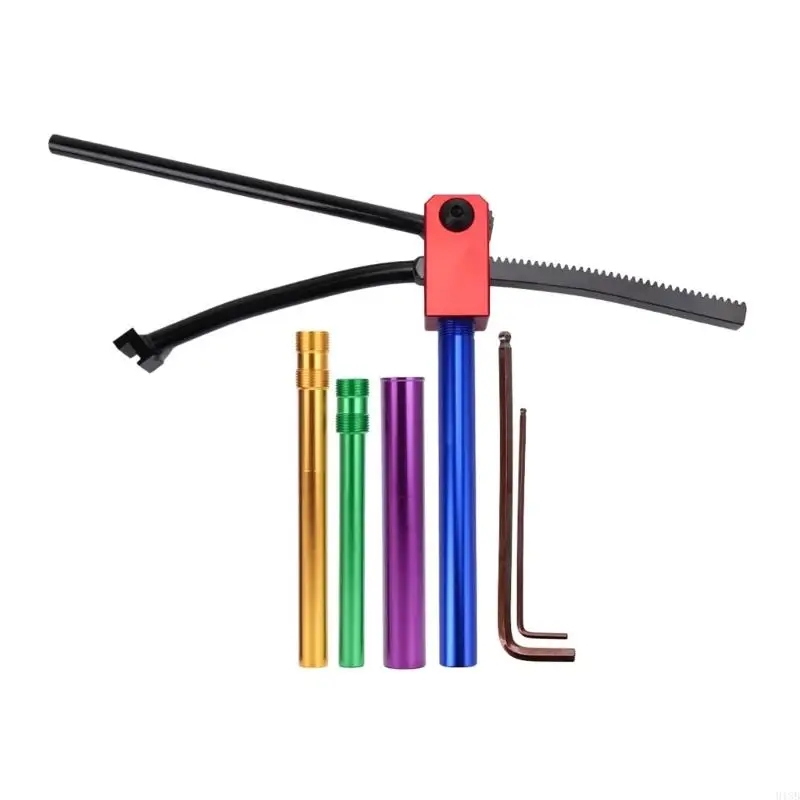 

2025 New Tool Less Motorcycle Tire Calibration Tool Quick Adjustment 16-21Inch Wheel Metal Design