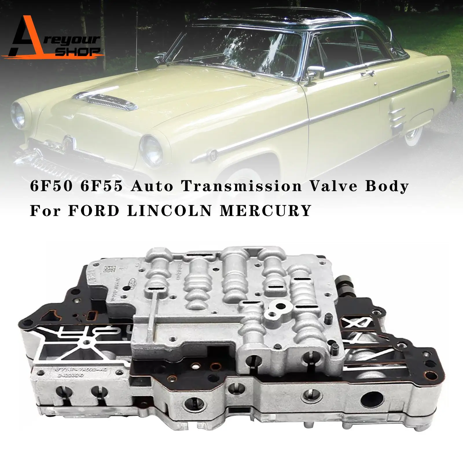 6F50 6F55 Auto Transmission Valve Body for FORD LINCOLN MERCURY 6-Speed