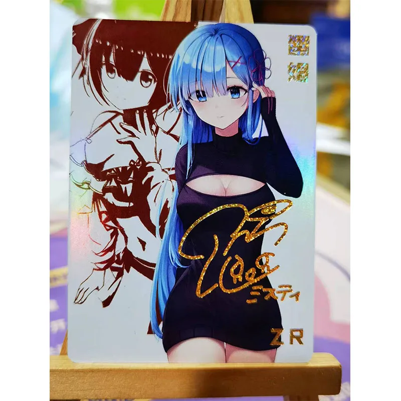 Anime Göttin Geschichte DIY ZR Heißer Stanzen Flash Karte Marin Tsunade Nakano Nino Sammlung Spielzeug Solitaire Weihnachten Geburtstag Präsentieren