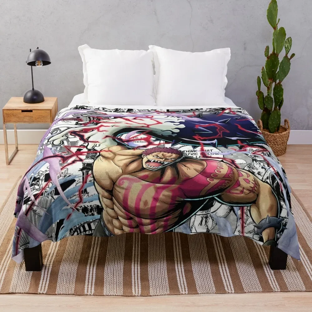 Katakuri Throw Blanket Single Bed linens Flannel Blankets