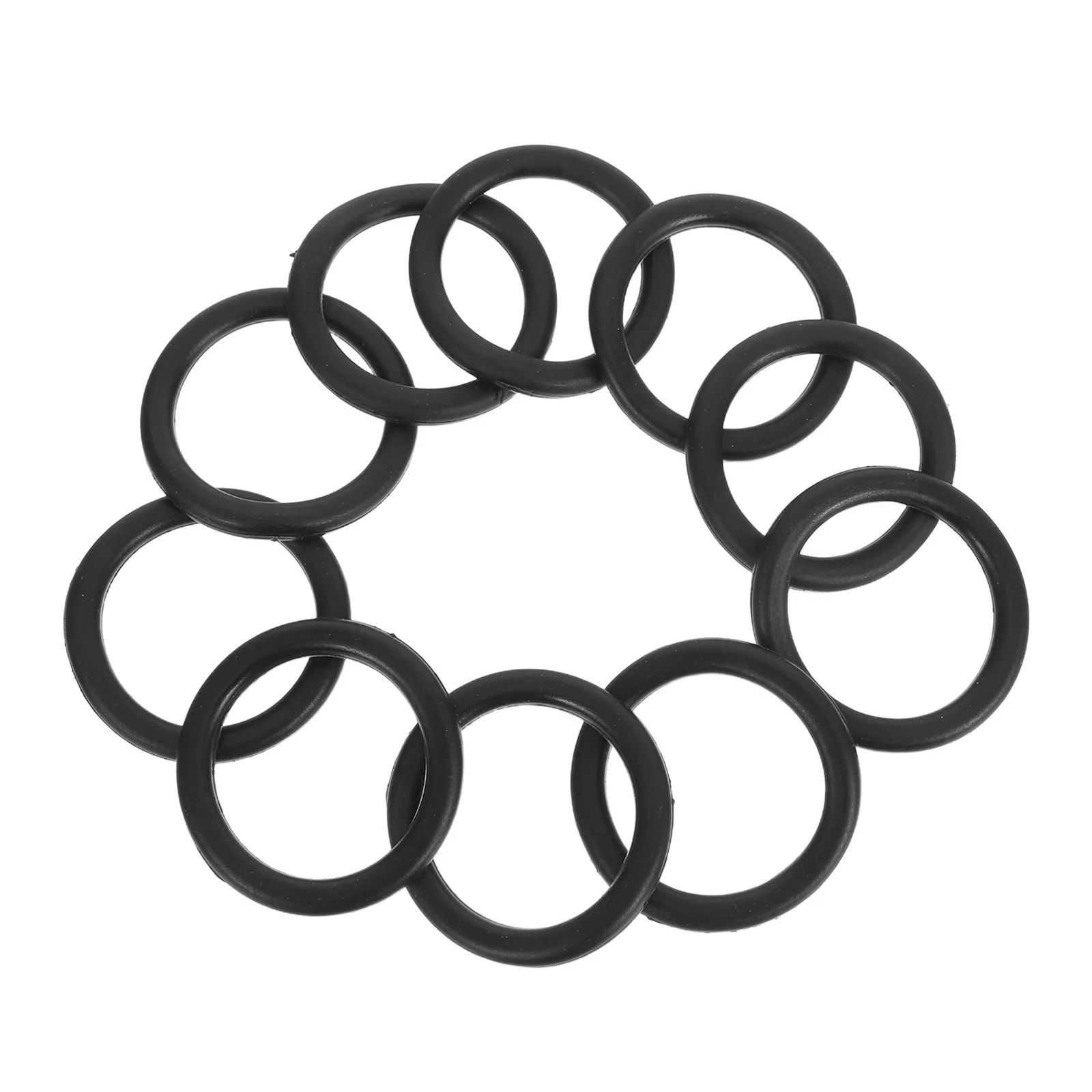10Pcs Stethoscope Diaphragm Seal Ring Repair Accessories Non-Chill Floating Cold Protection Retainer Ring for Heart Lung