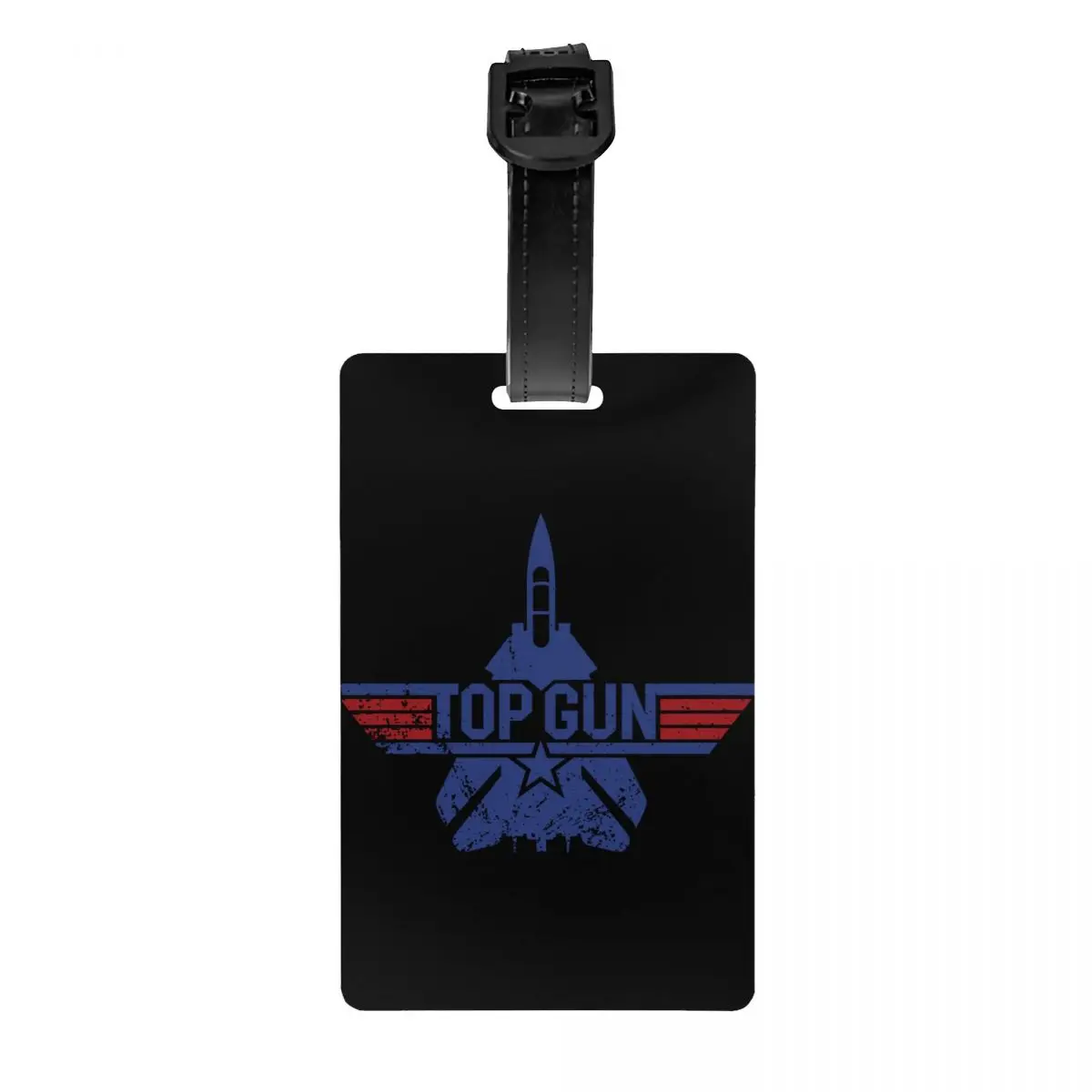 Top Gun Air Force Fighter Jets Luggage Tag for Suitcases Maverick Movie Privacy Cover Name ID Card