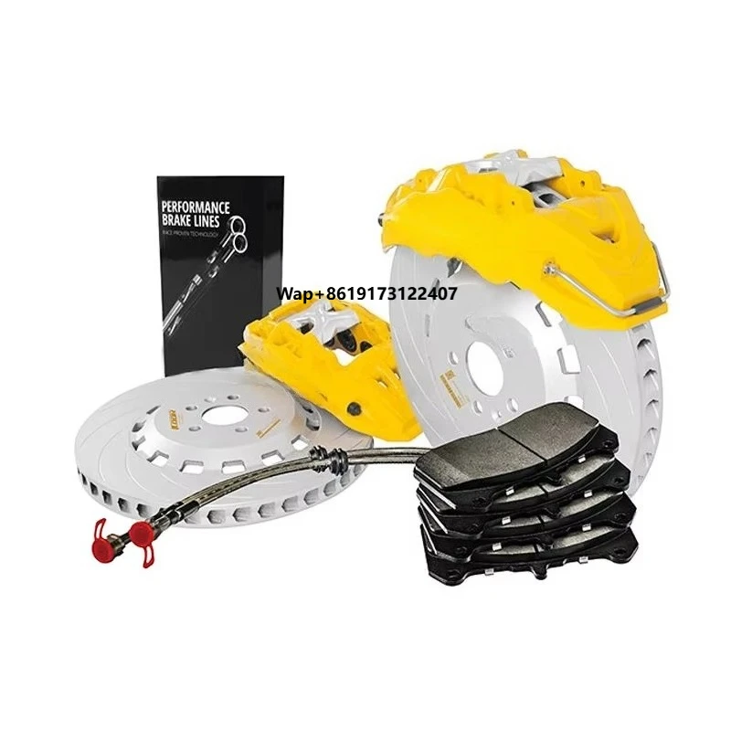 Auto Brake System Modification Car Brake Kits IC6 6 Piston Disc Pads for Model 3 Model Y Model S 19 Inch or More