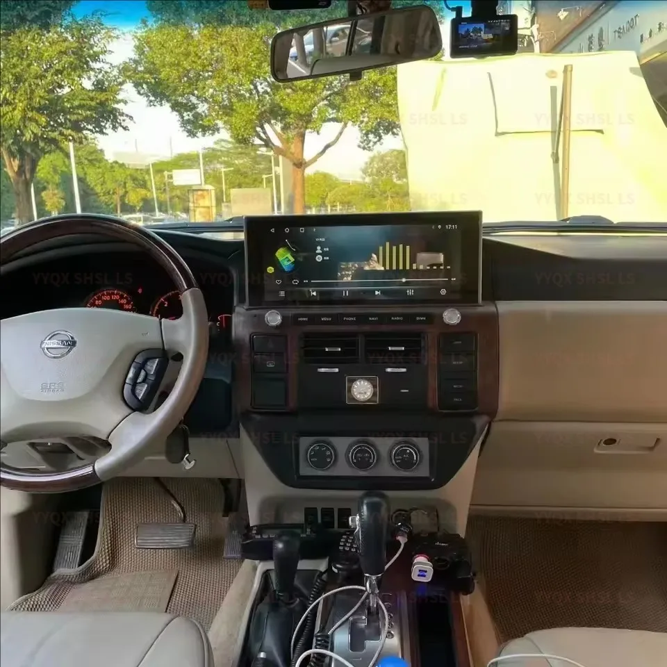 LCD Meter For Nissan Patrol Y61 2006~2022 Android Car Radio GPS Navigatio Multimedia Player Stereo Head Unit Audio Video Carplay