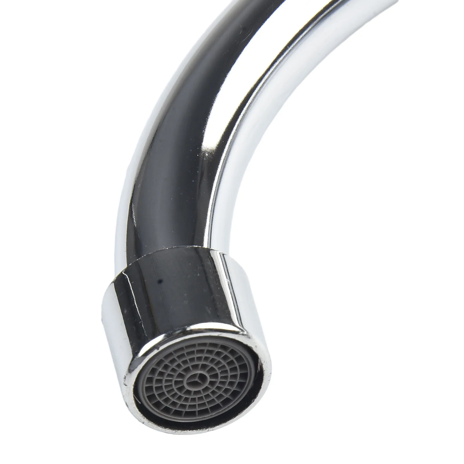 Sophisticated Design double hole kitchen faucet featuring rotary hot & cold water controls enhancing home aesthetics