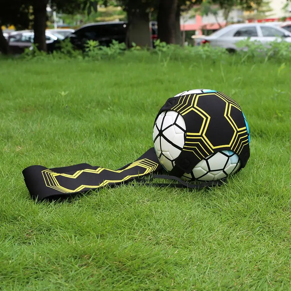 

Soccer Ball Training Adjustable Soccer Ball Solo Practice Nylon Cloth Soccer Trainer Elastic Auxiliary Fitness Equipment