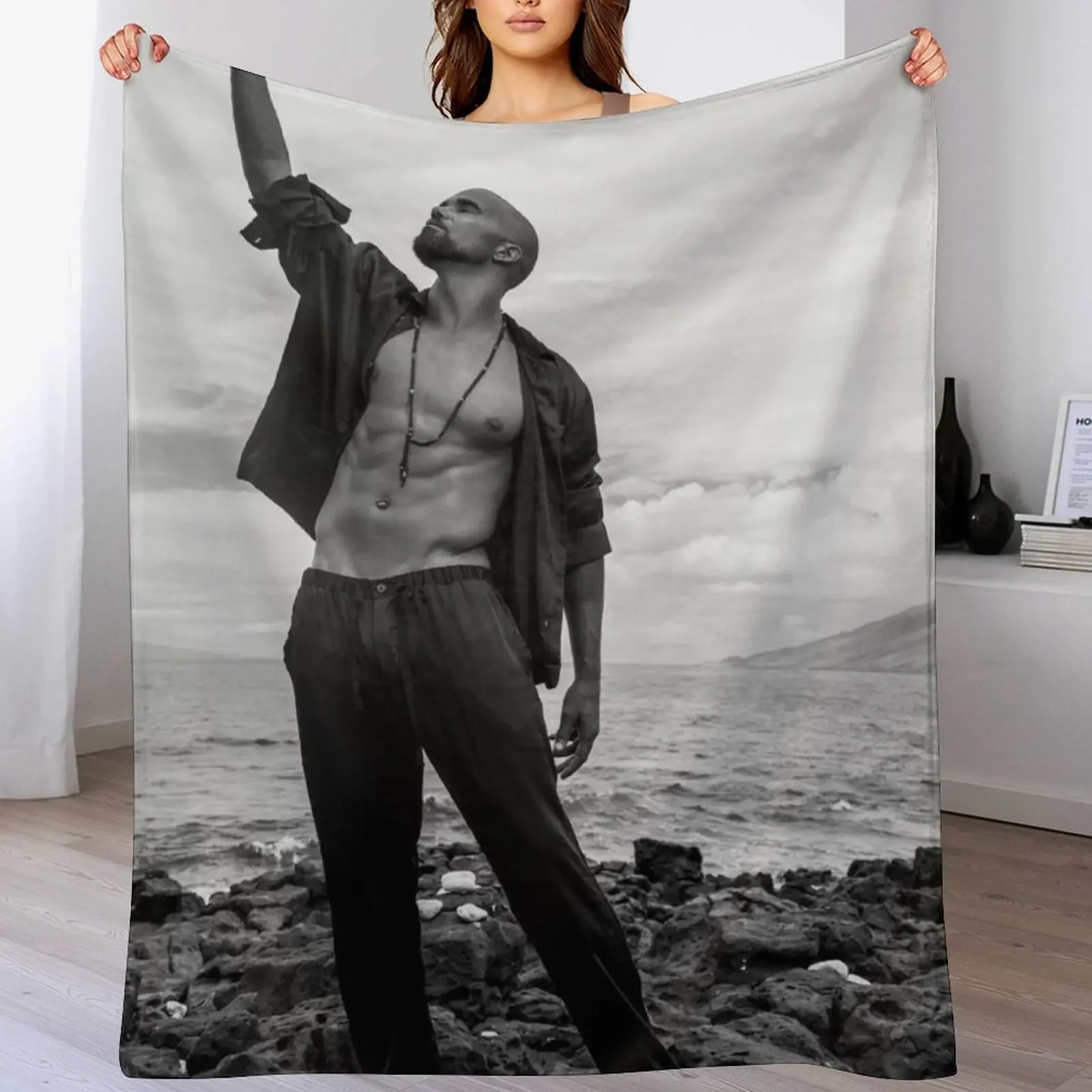 

shemar moore Throw Blanket warm winter wednesday For Baby valentine gift ideas Blankets