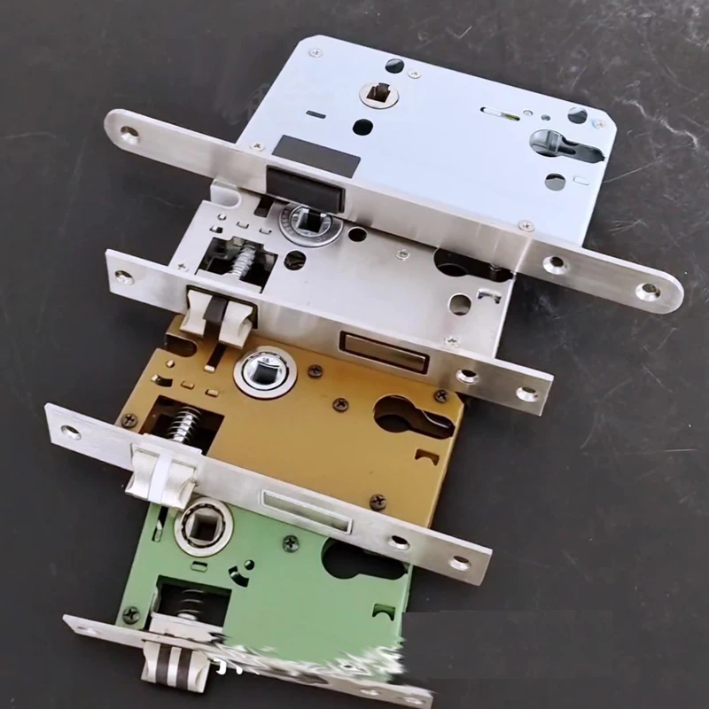 

Indoor Bedroom Wood Door Size 50 Lock Body Universal Type 72 58 Silent Lock Tongue Home Lock Cylinder Mechanical Lock Set