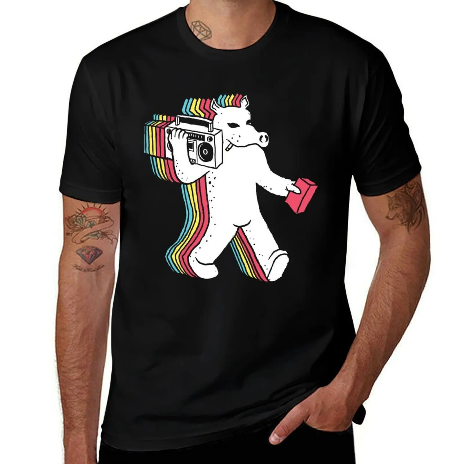 

Quasimoto T-Shirt cotton man t-shirts basketball graphic tees heavyweights vintage anime shirt Men's cotton t-shirt